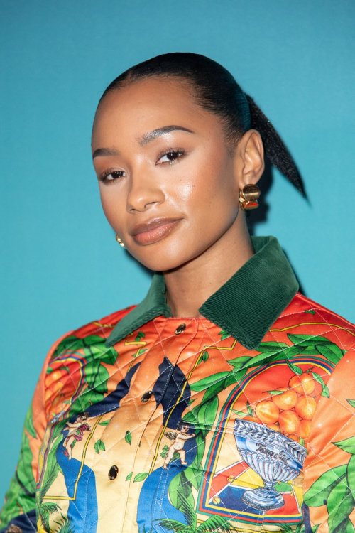 Temi Otedola at Casablanca Womenswear FW24-25 Show in Paris, February 2024 2