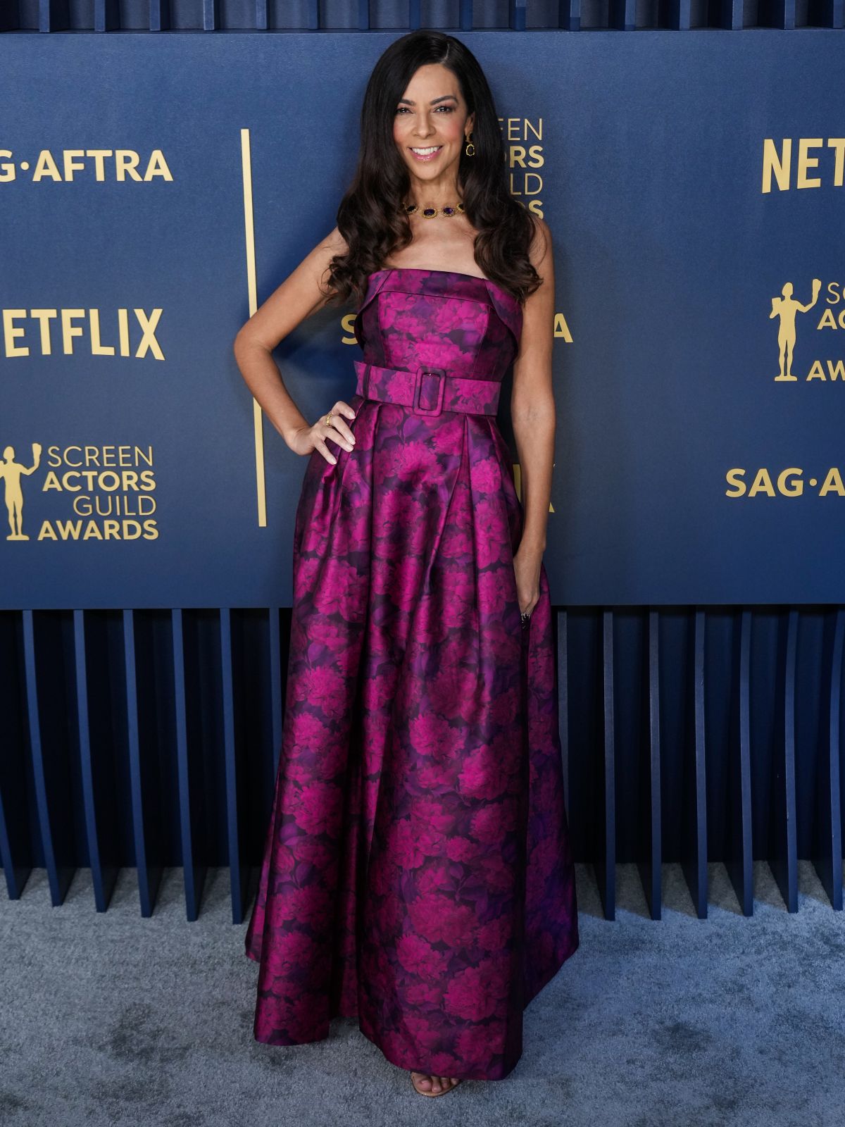 Terri Seymour at 30th Annual Screen Actors Guild Awards, February 2024