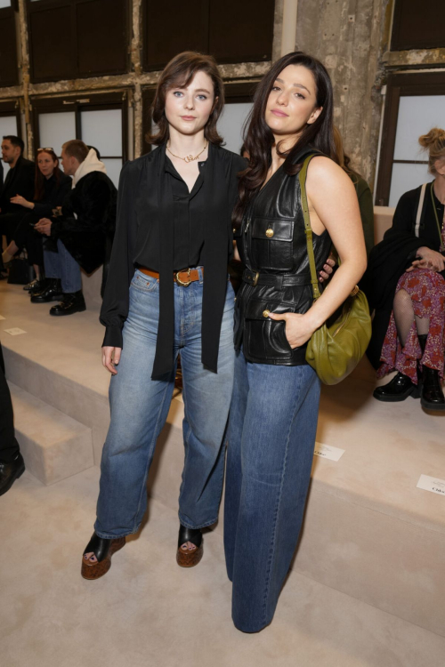 Thomasin McKenzie at Chloe Womenswear FW24-25 Show in Paris, February 2024 6