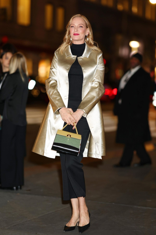 Uma Thurman at Tory Burch Fashion Show, February 2024 6