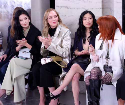 Uma Thurman at Tory Burch Fashion Show, February 2024 2