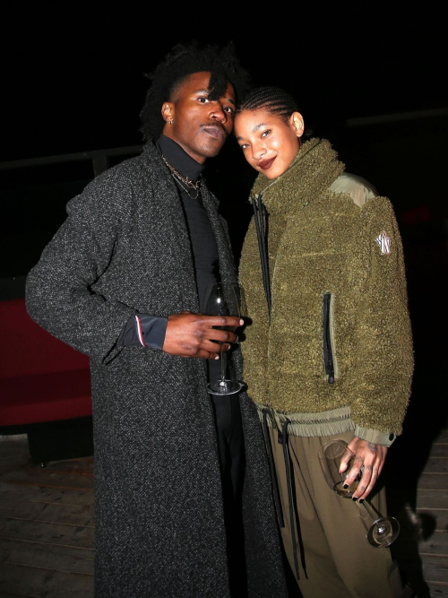 Willow Smith and De’Wayne Jackson Night Out in St Moritz, February 2024 5