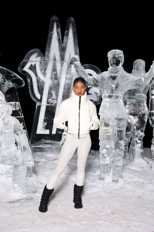 Willow Smith at Moncler Grenoble Fashion Show in St Moritz, February 2024 1