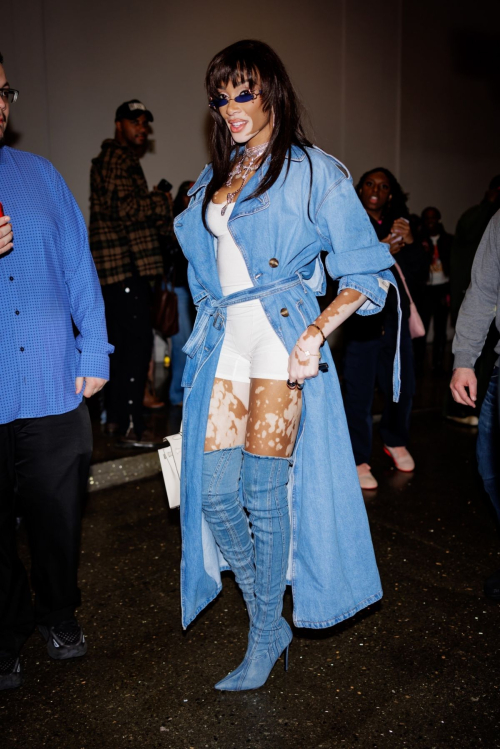 Winnie Harlow Leaves Fanatics Party in Las Vegas, February 2024 3