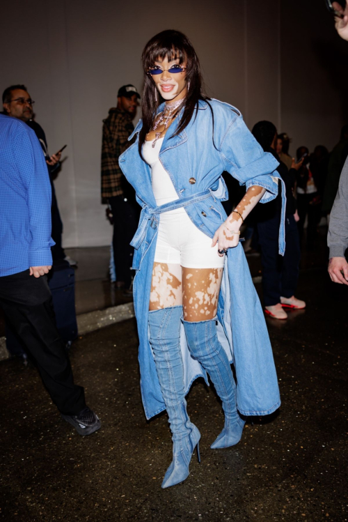 Winnie Harlow Leaves Fanatics Party in Las Vegas, February 2024 4