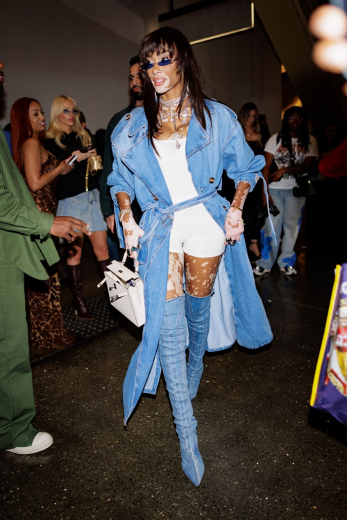 Winnie Harlow Leaves Fanatics Party in Las Vegas, February 2024 6