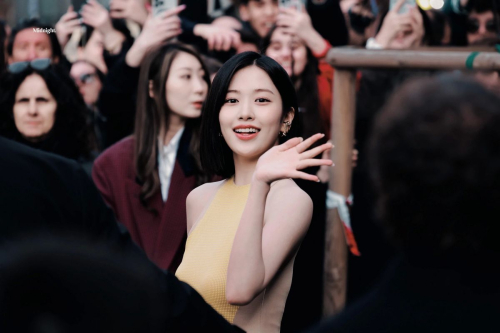 Yujin at Fendi Womenswear Fall/Winter 2024 Fashion Show in Milan, February 2024 1