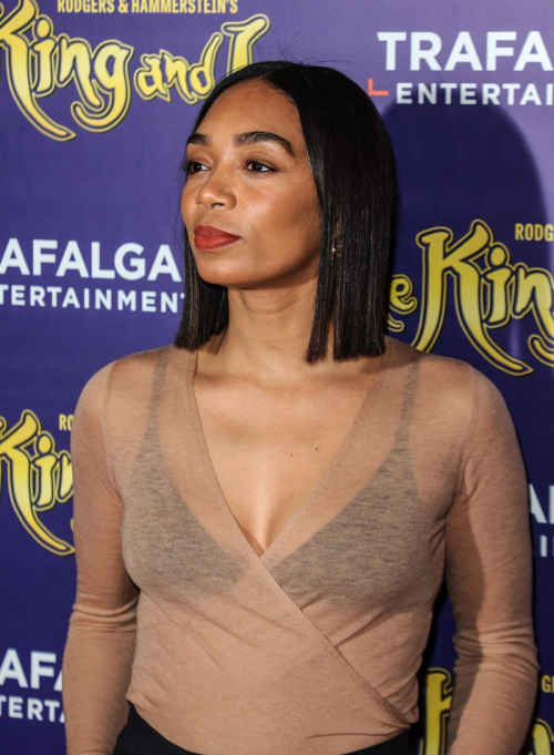 Zaraah Abrahams at The King And I Press Night in London, January 2024 1