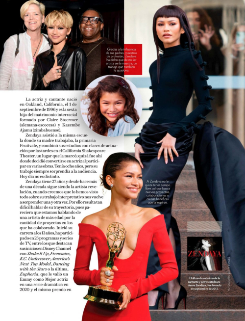 Zendaya in Vanidades Mexico, March 2024 6