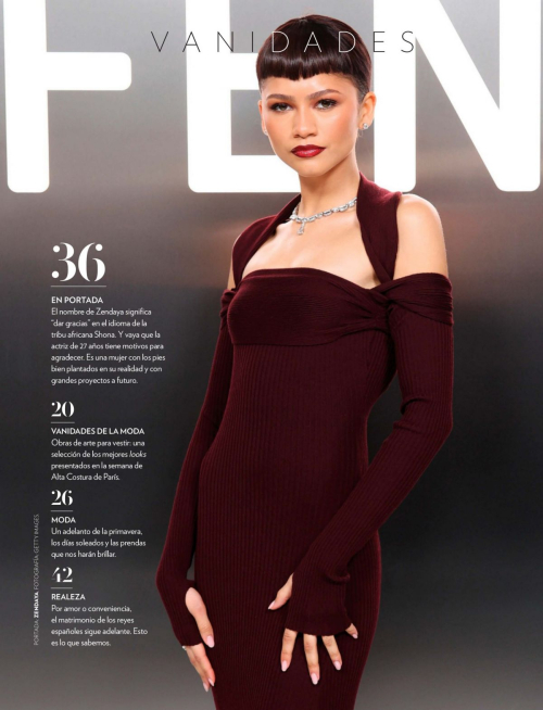 Zendaya in Vanidades Mexico, March 2024 8