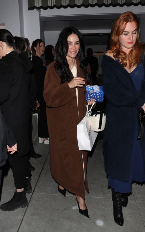 Abigail Spencer Leaves UTA Oscar Pre-Party at SoHo House, March 2024 3