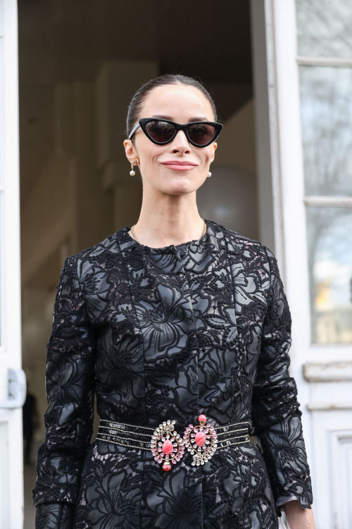 Abigail Spender at Giambattista Valli Fall/Winter Show Paris Fashion Week, March 2024