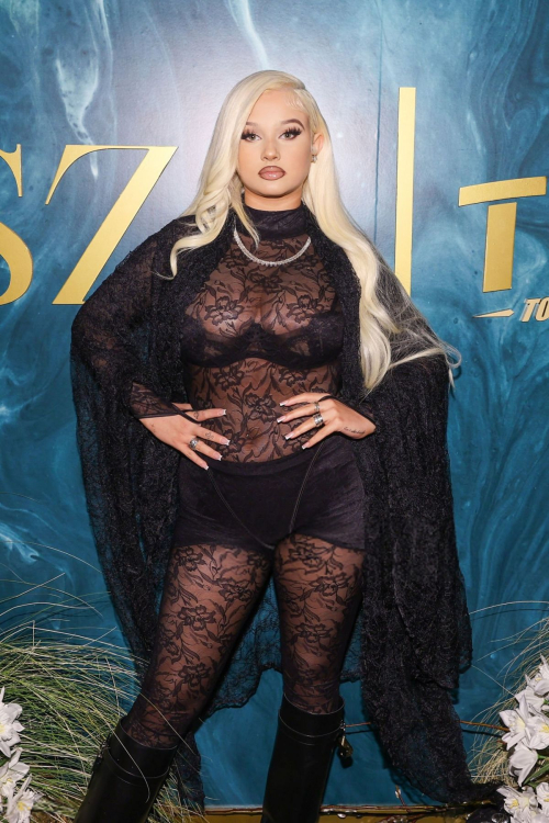 Alabama Barker at SZA TDE Grammy After-Party in Los Angeles, February 2024