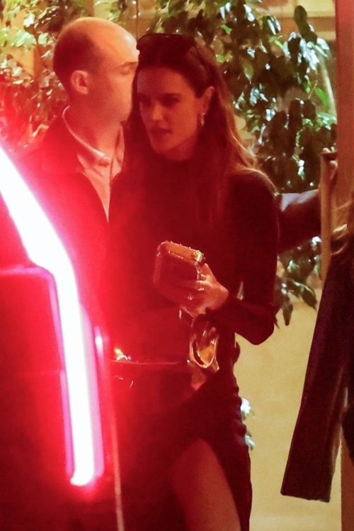 Alessandra Ambrosio Out for Late Night Dinner Los Angeles, March 2024 4