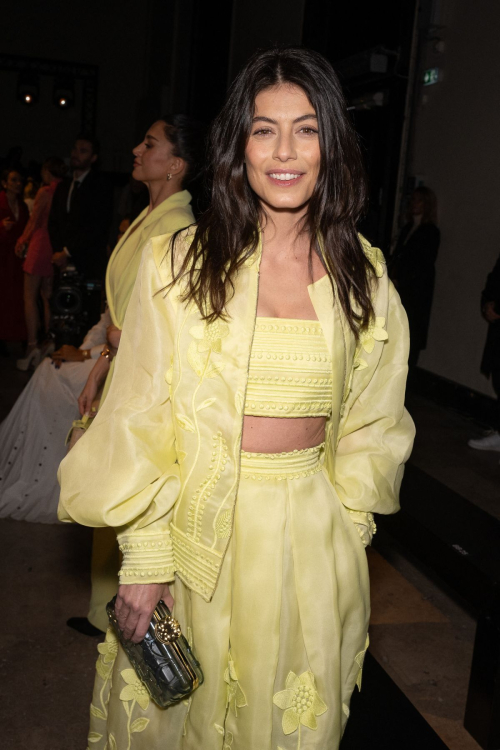 Alessandra Mastronardi at Elie Saab Womenswear FW24-25 Show at Paris Fashion Week, March 2024 1