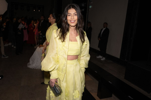 Alessandra Mastronardi at Elie Saab Womenswear FW24-25 Show at Paris Fashion Week, March 2024 2