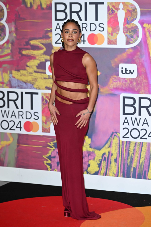 Alex Scott at Brit Awards 2024 at O2 Arena in London, March 2024 1