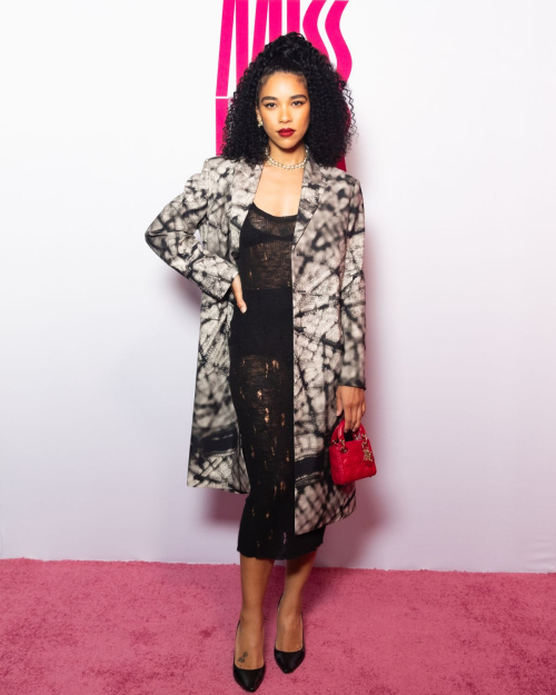 Alexandra Shipp at Christian Dior Miss Dior Parfum Event in Los Angeles, March 2024 1