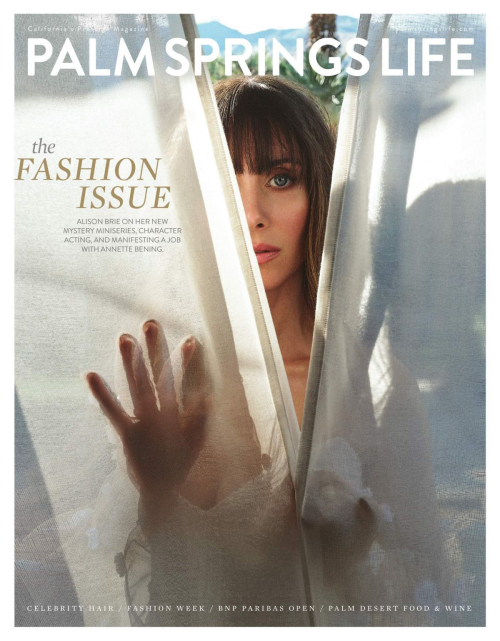 Alison Brie for Palm Springs Life, March 2024