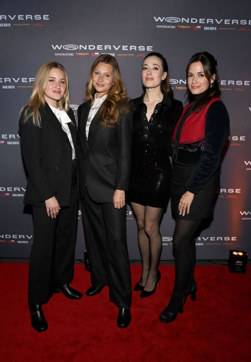 Aly and AJ Michalka at Wonderverse Grand Opening by Sony Pictures, January 2024 3