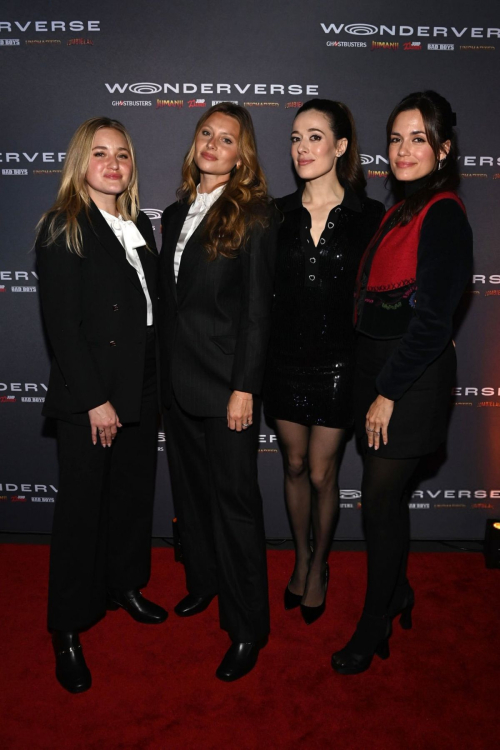 Aly and AJ Michalka at Wonderverse Grand Opening by Sony Pictures, January 2024 4