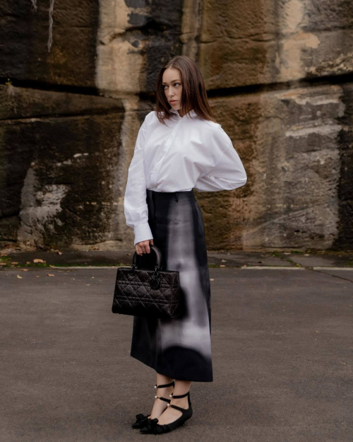 Alycia Debnam-Carey for Dior Handbags Campaign, March 2024