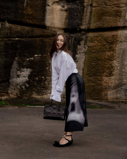 Alycia Debnam-Carey for Dior Handbags Campaign, March 2024 1