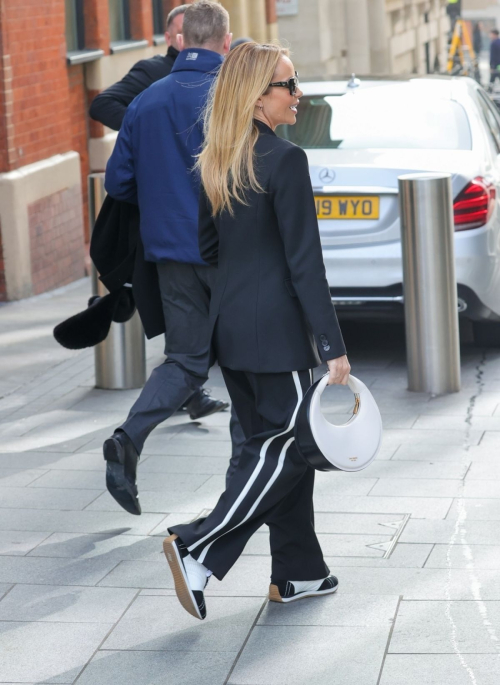 Amanda Holden Leaving Heart Breakfast London, March 2024 5