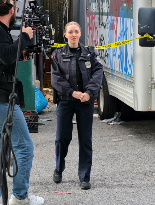 Amanda Seyfried on the Set of Long Bright River in New York 1