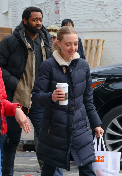 Amanda Seyfried on the Set of Long Bright River in New York 2