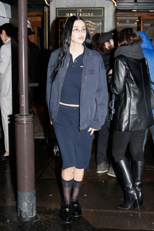 Amelia Hamlin Leaving Miu Miu Afterparty Paris Fashion Week, March 2024 5