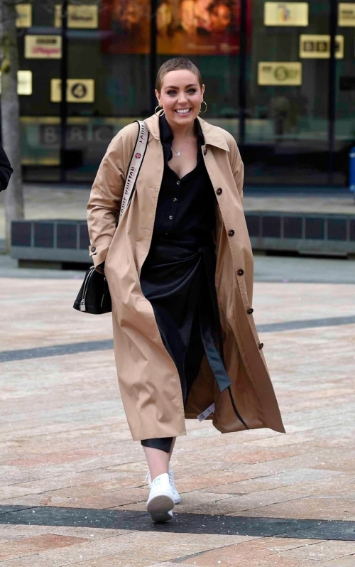 Amy Dowden Leaves BBC Breakfast Studios in Manchester, March 2024 3