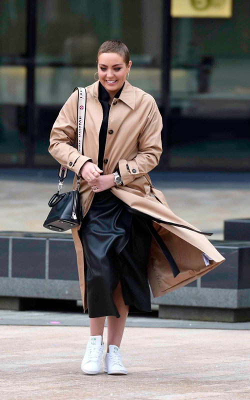 Amy Dowden Leaves BBC Breakfast Studios in Manchester, March 2024 5