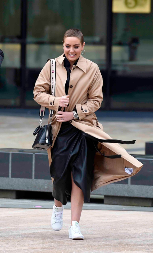 Amy Dowden Leaves BBC Breakfast Studios in Manchester, March 2024 6