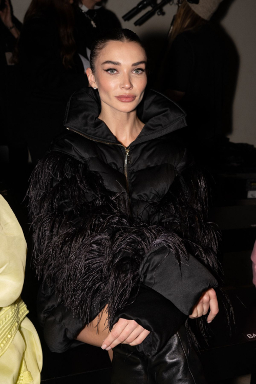 Amy Jackson at Elie Saab Womenswear FW24-25 Show at Paris Fashion Week, March 2024 2