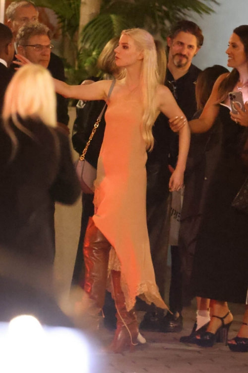 Anya Taylor-Joy Leaves CAA Pre-Oscar Party in West Hollywood, March 2024 1