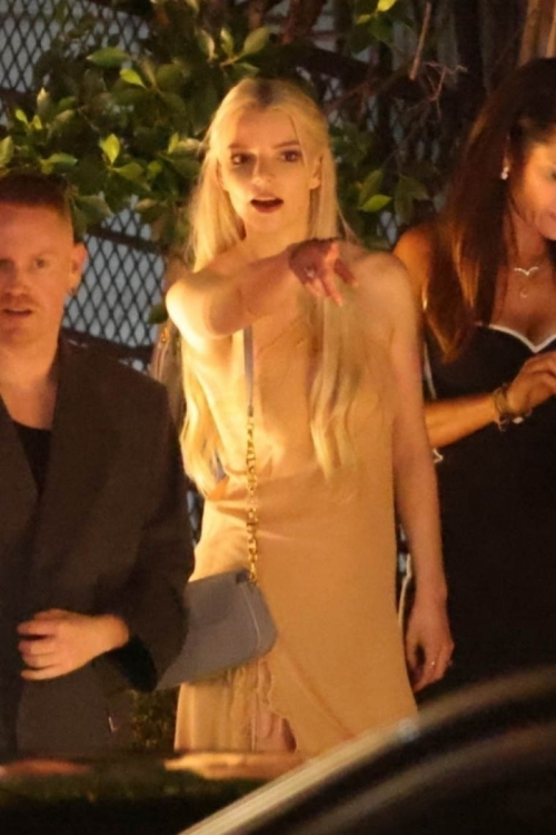 Anya Taylor-Joy Leaves CAA Pre-Oscar Party in West Hollywood, March 2024 5