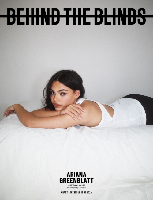 Ariana Greenblatt for Behind the Blinds Magazine, March 2024