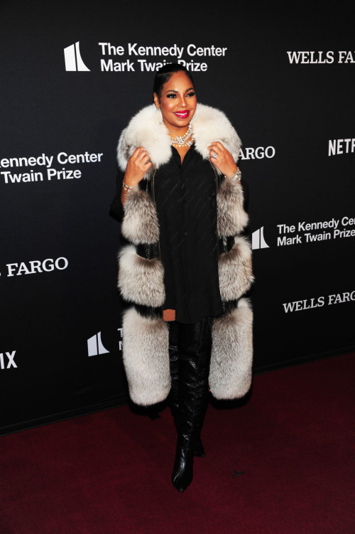 Ashanti at 25th Annual Mark Twain Prize for American Humor in Washington D.C., March 2024