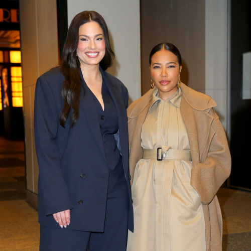 Ashley Graham and Emma Grede Leaving CBS Studios in New York, March 2024 2