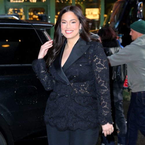 Ashley Graham Arrives at CBS Studios in New York, March 2024 2