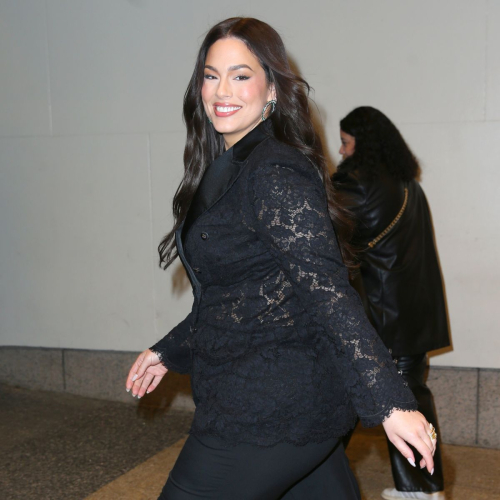 Ashley Graham Arrives at CBS Studios in New York, March 2024 4