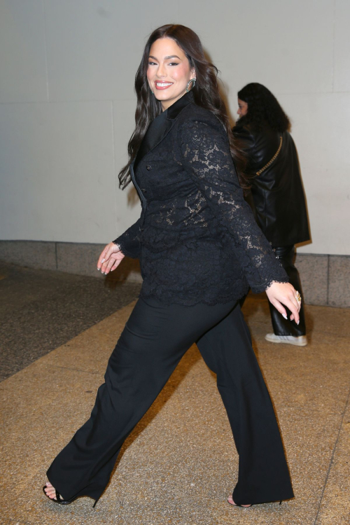 Ashley Graham Arrives at CBS Studios in New York, March 2024 5