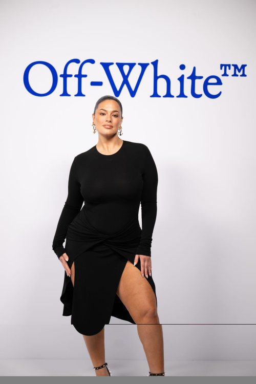 Ashley Graham at Off-White Fashion Show Paris Fashion Week, February 2024