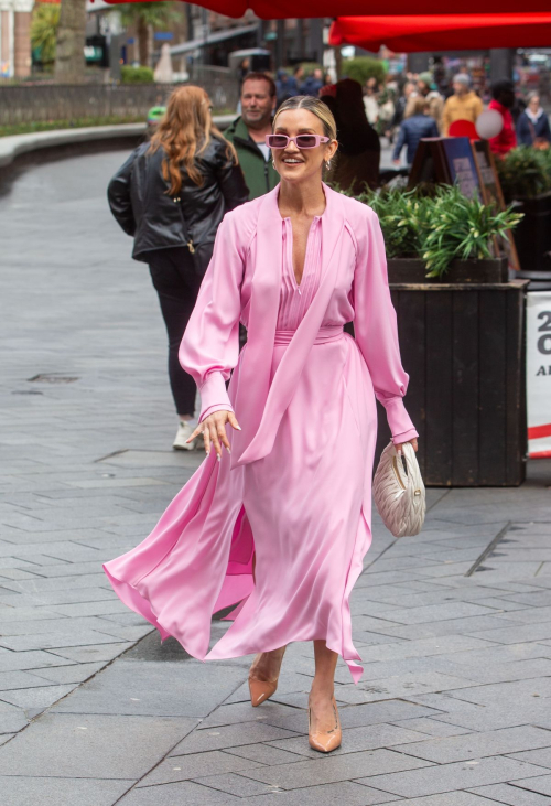 Ashley Roberts Leaves Global Radio Studios in London, March 2024 4