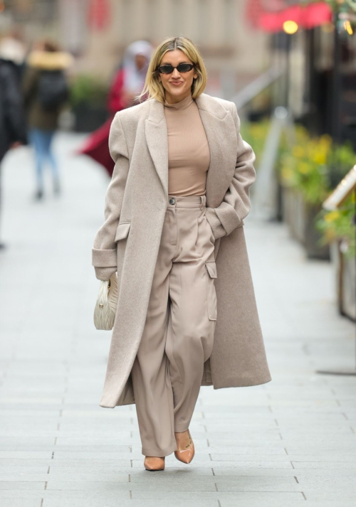 Ashley Roberts Leaves Heart Radio London, March 2024 2