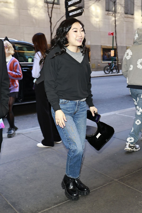 Awkwafina Arrives at NBC Studios in New York, March 2024 3