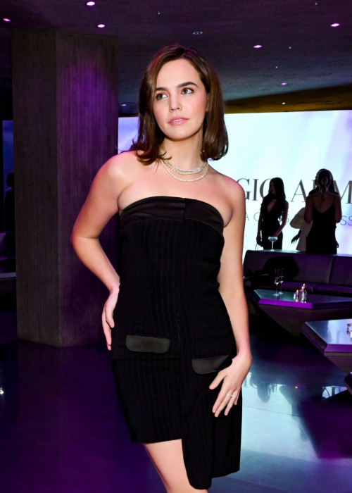 Bailee Madison at Giorgio Armani Prisma Glass Launch Party in Beverly Hills, March 2024