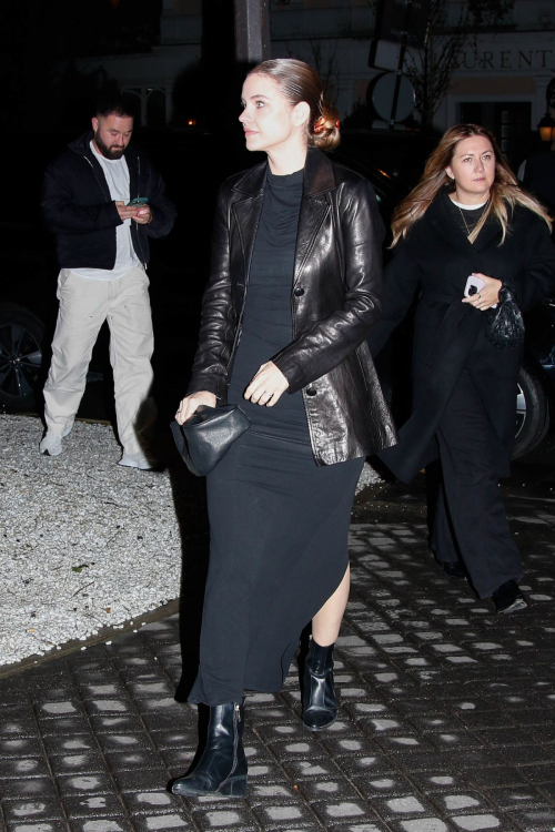 Barbara Palvin Arrives at Mert and Marcus Party in Paris, March 2024 4