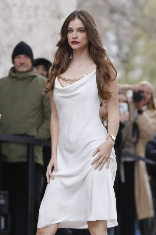 Barbara Palvin at Rabanne Fashion Show in Paris, February 2024 1